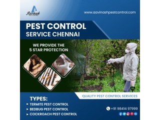 Residential & Commercial Pest Control Services in Chennai - Aavinashpestcontrol
